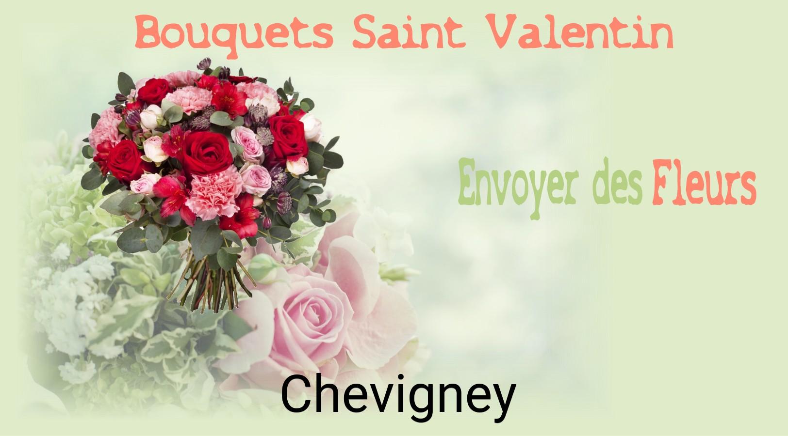 Roses de Saint-Valentin livrées à Chevigney